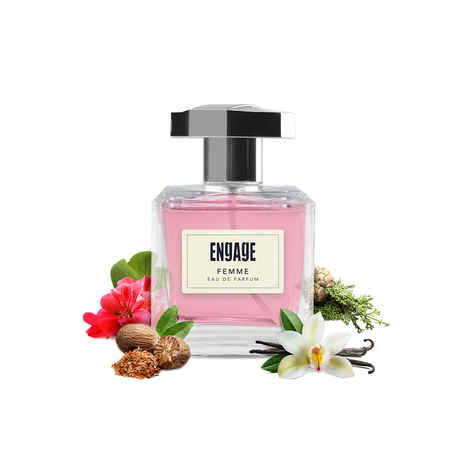Buy Engage Femme EDP Perfume for Women 90ml+3ml, Citrus and Floral, Premium Long Lasting Fragrance, Perfect Gift For Women, Skin Friendly, Everyday Fragrance - Purplle