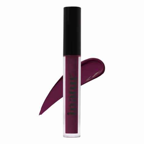 Buy Inatur Matt Liquid Lip Colour with Hyaluronic Acid & Collagen 2 ml (Purple Haze) - Purplle