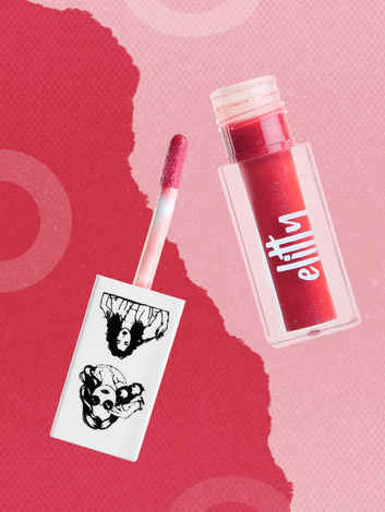 Buy Elitty Jelly Lips - Pretty Salty (Pink) Lip Gloss for High Shine, Glossy Finish, Cruelty-Free (4 ml) - Purplle