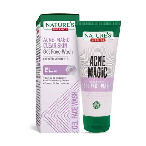 Buy Nature's Essence Acne Magic Gel Face Wash with Tea Tree oil, 100 ml - Purplle
