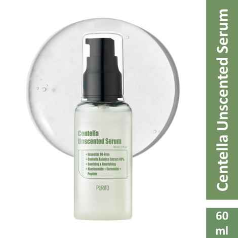 Buy PURITO Centella Unscented Serum (60 ml) | Korean Skin Care - Purplle