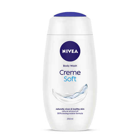 Buy Nivea Shower Gel, Creme Soft Body Wash, Women (250 ml) - Purplle