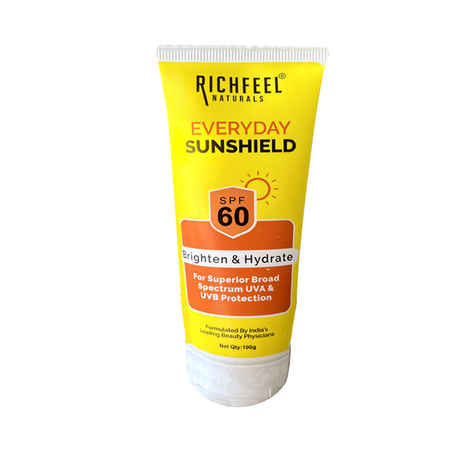 Buy Richfeel Sunshield (With SPF 60) 100 gm - Purplle
