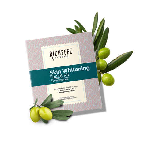 Buy Richfeel Skin Whitening Facial Kit 5x50 gm - Purplle
