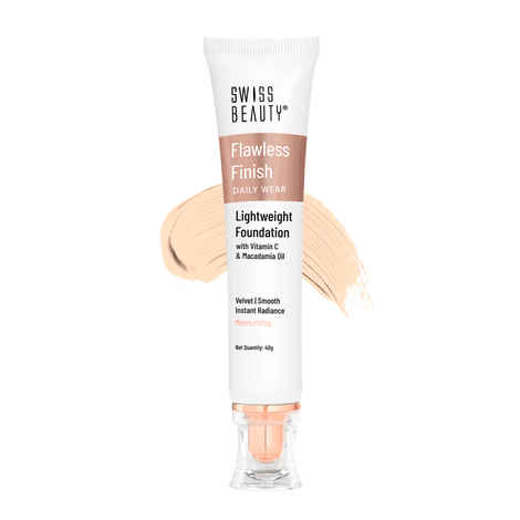 Swiss Beauty Flawless Finish lightweight foundation - White-Ivory (40 gm)