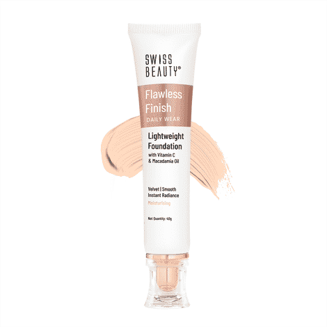 Swiss Beauty Flawless Finish lightweight foundation - 2 - Soft-Ivory - (40 gm)