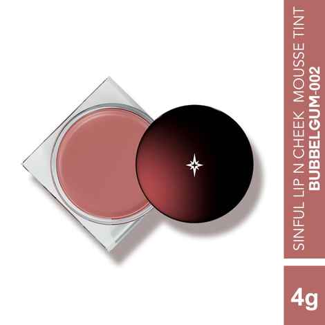 Colorbar Sinful Lip N Cheek Mousse Tint Bubbelgum -002 - 4 gm