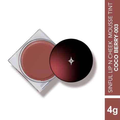 Colorbar Sinful Lip N Cheek Mousse Tint Coco Berry-003 - 4 gm