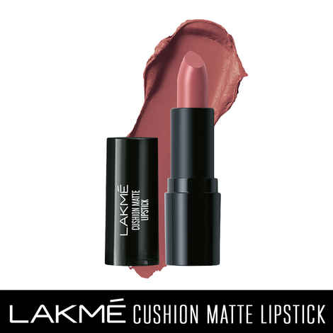 Buy Lakme Cushion Matte Lipstick, Pink Rose (4.5 gm) - Purplle