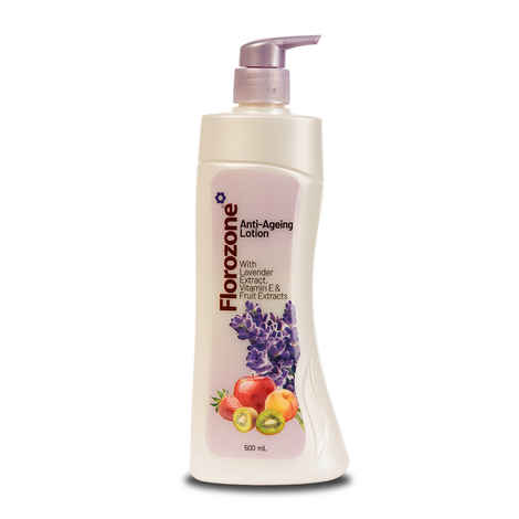 Buy Florozone Anti-ageing Lotion With Lavender Extract - 500 ml - Purplle