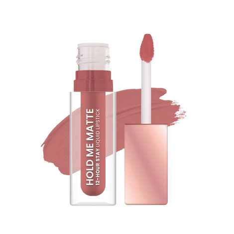 Buy Swiss Beauty Hold Me Matte Liquid Lipstick | 12 Hours Stay | Non-Transfer Lipstick | Matte Lipstick | Liquid Lipstick | Water-Resistant Lipstick | 01 (4.5 ml) - Purplle