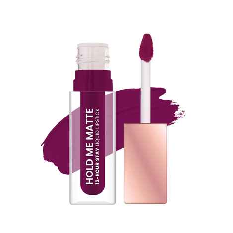 Buy Swiss Beauty Hold Me Matte Liquid Lipstick | 12 Hours Stay | Non-Transfer Lipstick | Matte Lipstick | Liquid Lipstick | Water-Resistant Lipstick | 19 (4.5 ml) - Purplle