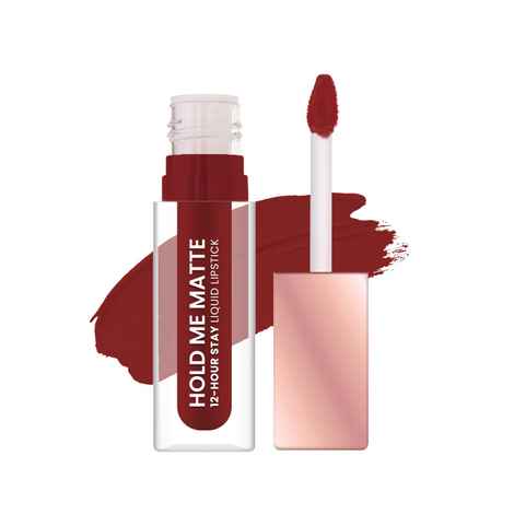 Buy Swiss Beauty Hold Me Matte Liquid Lipstick | 12 Hours Stay | Non-Transfer Lipstick | Matte Lipstick | Liquid Lipstick | Water-Resistant Lipstick | 21 (4.5 ml) - Purplle
