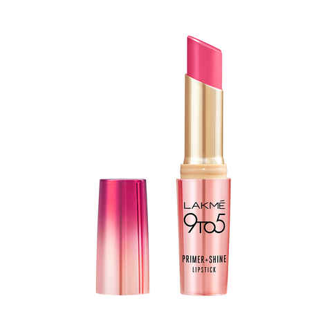 Buy Lakme 9to5 P+S Lipstick, Pink Rose, 3.6 gm - Purplle