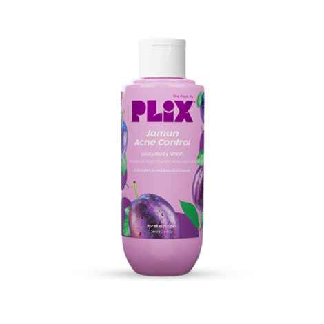 PLIX Jamun 2% Salicylic Acid Body Wash For Body Acne | Paraben & Silicones Free | Deeply Exfoliating | Prevents Back Acne, Exfoliates Dead Skin Cells & Moisturizes Skin | 236ml