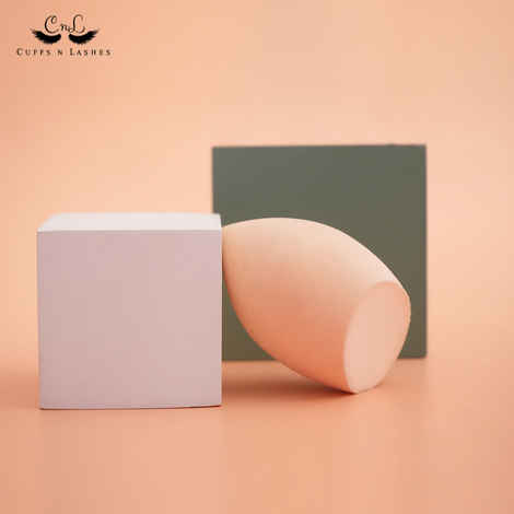 Buy Cuffs N Lashes Makeup Blender/Sponge Slant Cut 1 Pc - Purplle