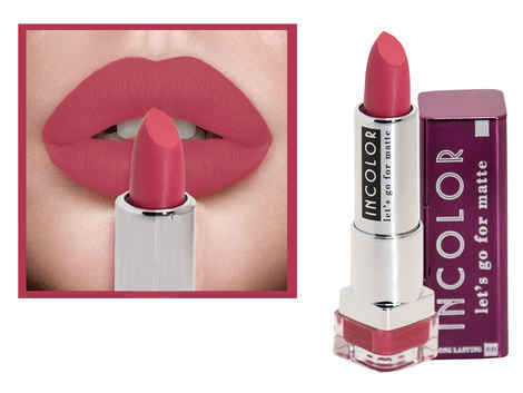 Buy Incolor Lets Go For Matte Lipstick 14 Classy 3.7 gm - Purplle