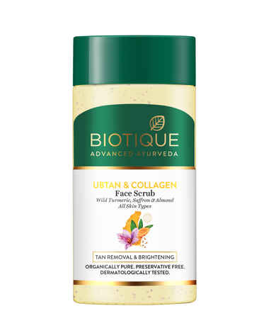 BIOTIQUE UBTAN & COLLAGEN Face ScrubA 25 ml