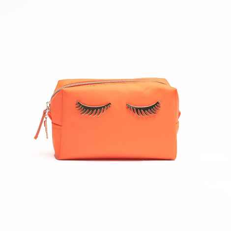 Colorbar Lips & Lashes (Small Pouch) - Neon Orange 1 Pc