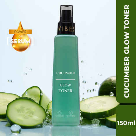 Buy Good Vibes Cucumber Glow Toner | Hydrating, Refreshing | With Liquorice (150 ml) - Purplle