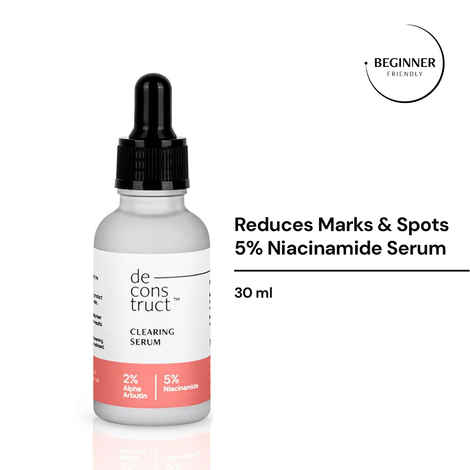 Deconstruct Niacinamide Face Serum | Fades Dark Spots, Pigmentation & Tanning - 30 ml