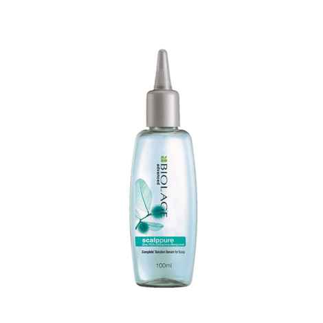 Buy Biolage Professional Scalppure Anti-Dandruff Hair Serum, Removes Visible Flakes From 1st Use, Enriched With Bergamot, Cruelty-Free, 100 ml - Purplle