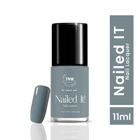 Buy TNW -The Natural Wash Nailed It! - 10: Moonlight Gin | Nail Polish | Chip Resistant | Pigmented | Long Lasting | Quick Drying | 11 ml - Purplle