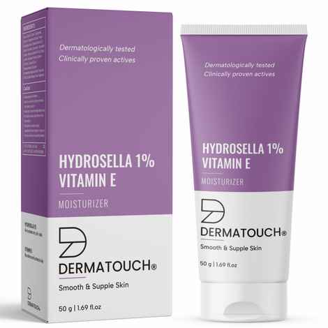 Buy DERMATOUCH Hydrosella 1% Vitamin E Moisturizer 50 gm - Purplle