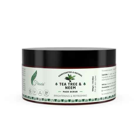 Buy Frescia Tea Tree Neem Face Scrub - 100gm - Purplle