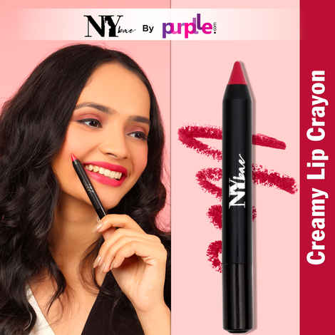 Buy NY Bae Mets Matte Lip Crayon | Creamy Matte Finish | Moisurizing | Satin Texture | Multipurpose Lipstick | Lip & Cheek Crayon | Pink Lipstick | No Umpire Needed Tonight 20 (2.8 gm) - Purplle