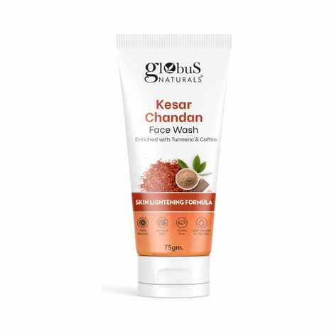 Buy Globus Naturals Kesar Chandan Face Wash 75gm - Purplle