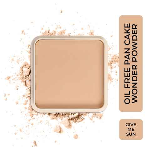 Buy Half N Half Oil Free Pan Cake Wonder Powder, Give Me Sun (15 gm) - Purplle