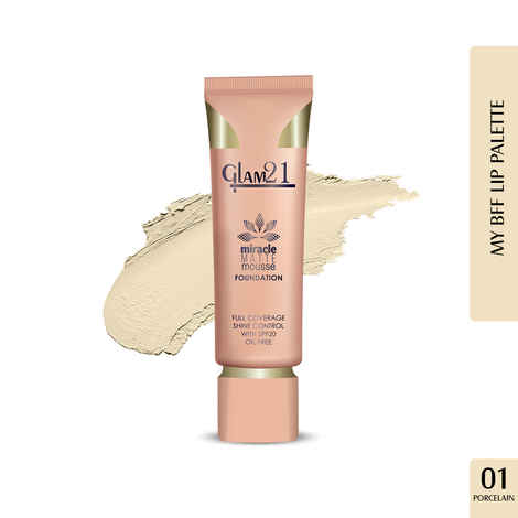 Buy Glam 21 Miracle Matte Mousse Foundation | Tan-04 - 35 gm - Purplle