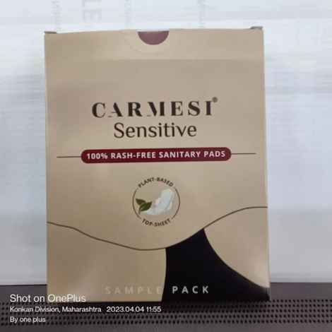Carmesi Sensitive Sample Pack - Sanitary Pads (L, XL, XXL) Pack of 3
