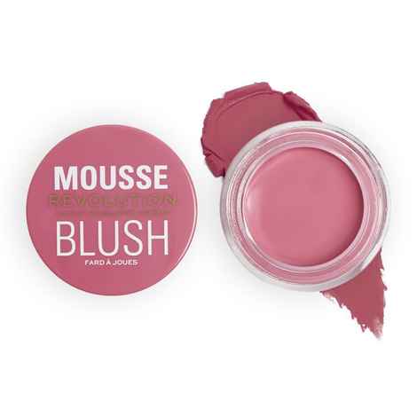 Buy Makeup Revolution Mousse Blusher Blossom Rose Pink (6 gm) - Purplle