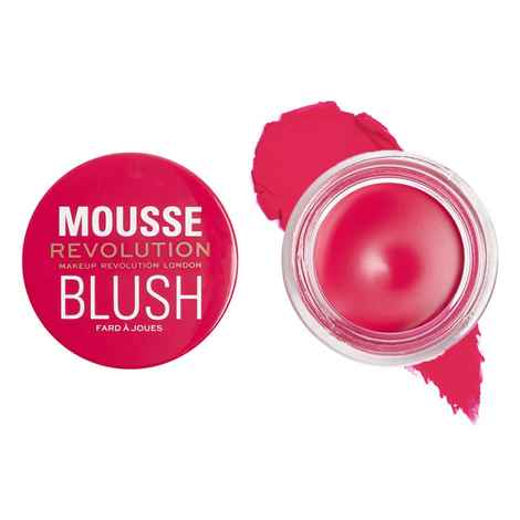 Buy Makeup Revolution Mousse Blusher Juicy Fuchsia Pink (6 gm) - Purplle