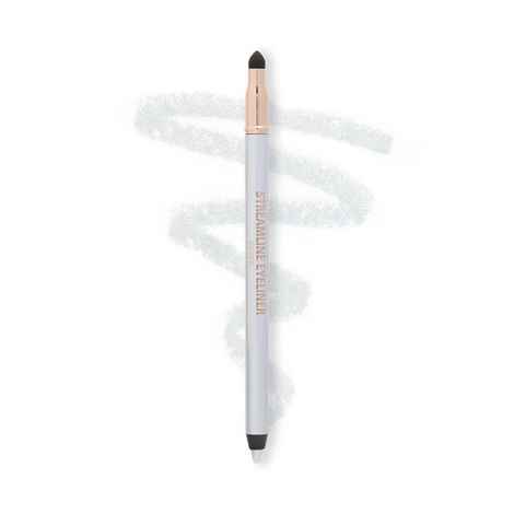 Buy Makeup Revolution Streamline Waterline Eyeliner Pencil Silver (1.3 gm) - Purplle