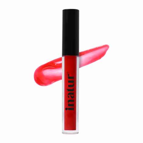 Buy Inatur Lip Gloss - Glam Pink (1.6 ml) - Purplle
