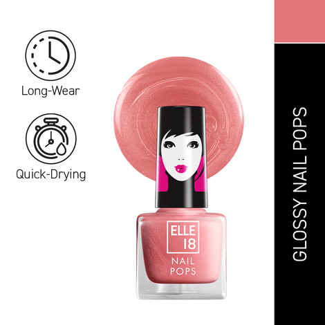 Buy Elle18 Nail Pops Nail Color Shade 45 (5 ml) - Purplle