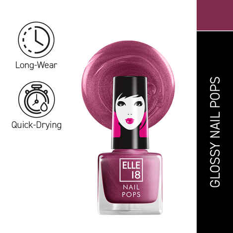 Buy Elle18 Nail Pops Nail Color Shade 25 (5 ml) - Purplle