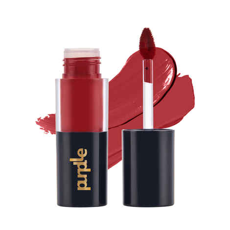 Buy Purplle Ultra HD Matte Liquid Lipstick - Cinnamon Red 06 (4.8 gm)  - Purplle