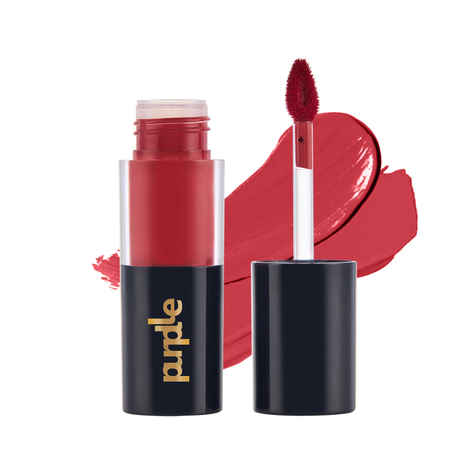 Buy Purplle Ultra HD Matte Liquid Lipstick - Crimson Crush 02 (4.8 gm)  - Purplle