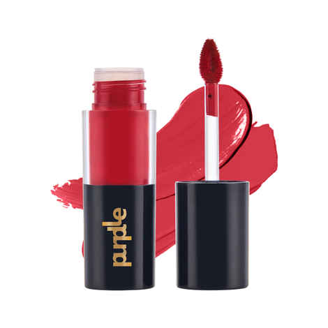 Buy Purplle Ultra HD Matte Liquid Lipstick - Firecracker Red 05 (4.8 gm)  - Purplle