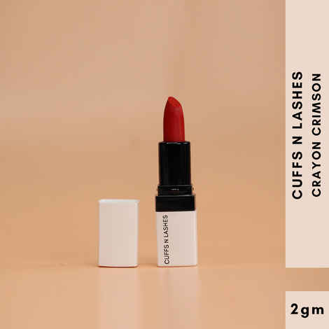 Buy Cuffs N Lashes Doodle Lips I Crayon Crimson Lipstick (2 gm) - Purplle