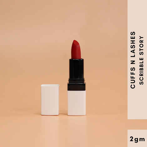 Buy Cuffs N Lashes Doodle Lips I Scribble Story Lipstick (2 gm) - Purplle