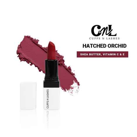 Buy Cuffs N Lashes Doodle Lips I Hatched Orchid Lipstick (2 gm) - Purplle