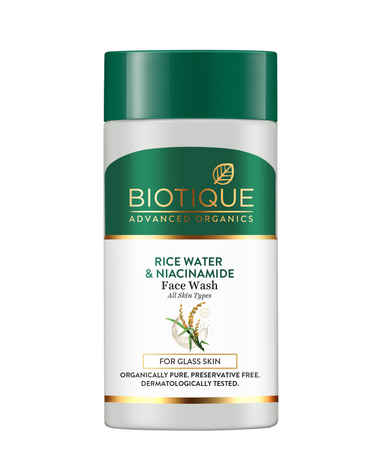 BIOTIQUE RICE WATER & NIACINAMIDE Gel Face Wash 25 ml