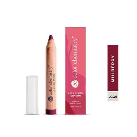 Buy Juicy Chemistry Lip & Cheek Crayon Mulbery LC06 (2.49 gm) - Purplle