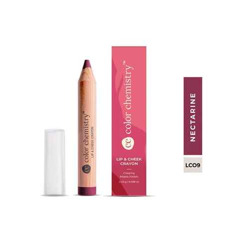 Buy Juicy Chemistry Lip & Cheek Crayon Nectarine LC09 (2.49 gm) - Purplle