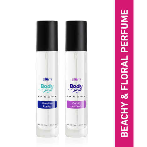 Plum Bodylovin' Hawaiian Rumba & Orchid Eau De Parfum Combo (15 ml+15 ml)